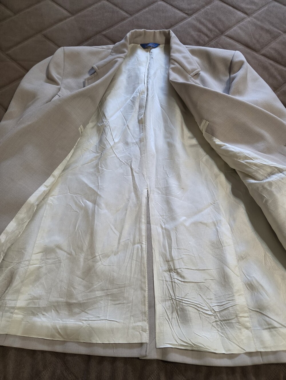 Pendleton Vgt. Light Taupe Men's Western Sport Coat Blazer. Wool Blend - Sz 42 - Picture 4 of 9